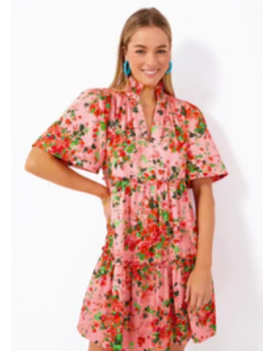 Tuckernuck Peony Meadows Crawford Dress